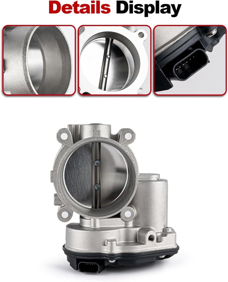 VANBOL Electronic Throttle Body Compatible with 2011-2019 Ford F150 Edge Explorer Transit-150 250 350 HD Mustang Taurus Flex Lincoln Continential MKS MKT MKX MKZ V6 3.5L 3.7L AT4Z9E926A - Image 3